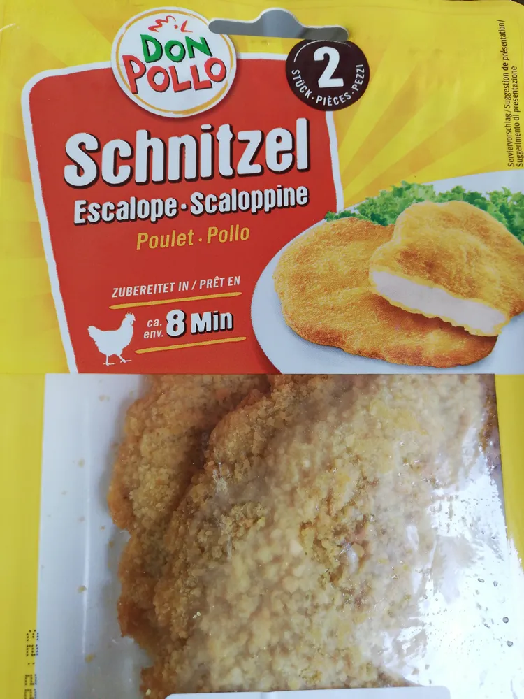 Schnitzel Escalope Scaloppine Poulet Pollo
