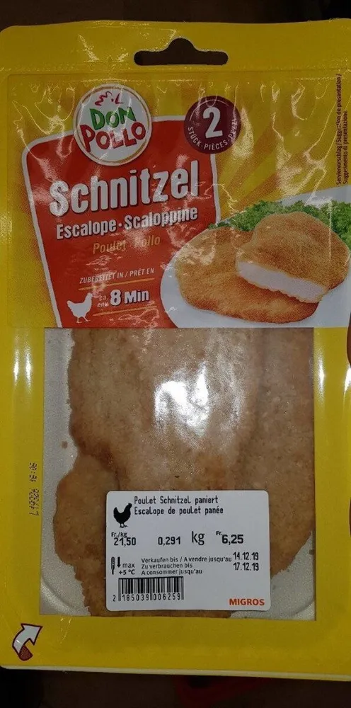 Escalope de poulet