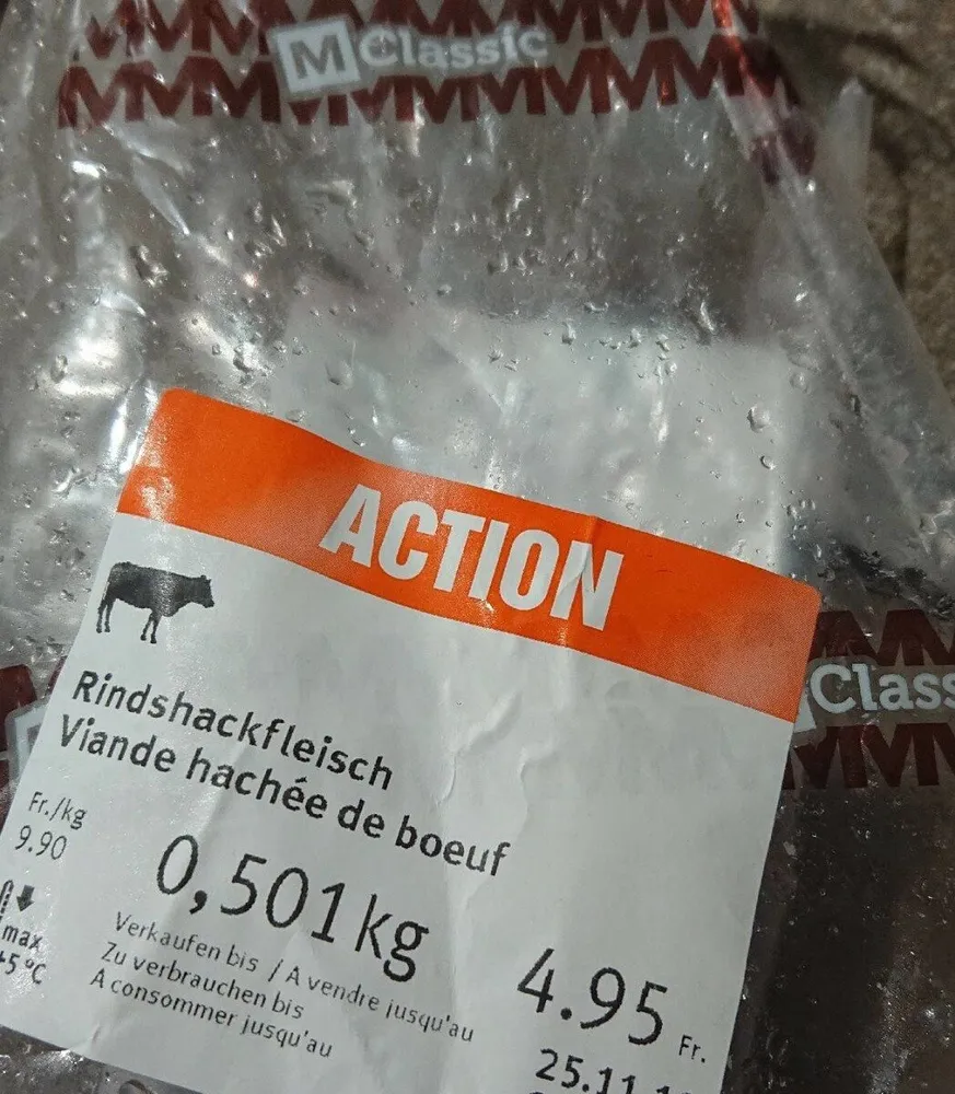 Viande hachée de bœuf