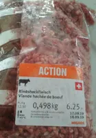 Carne picada de ternera
