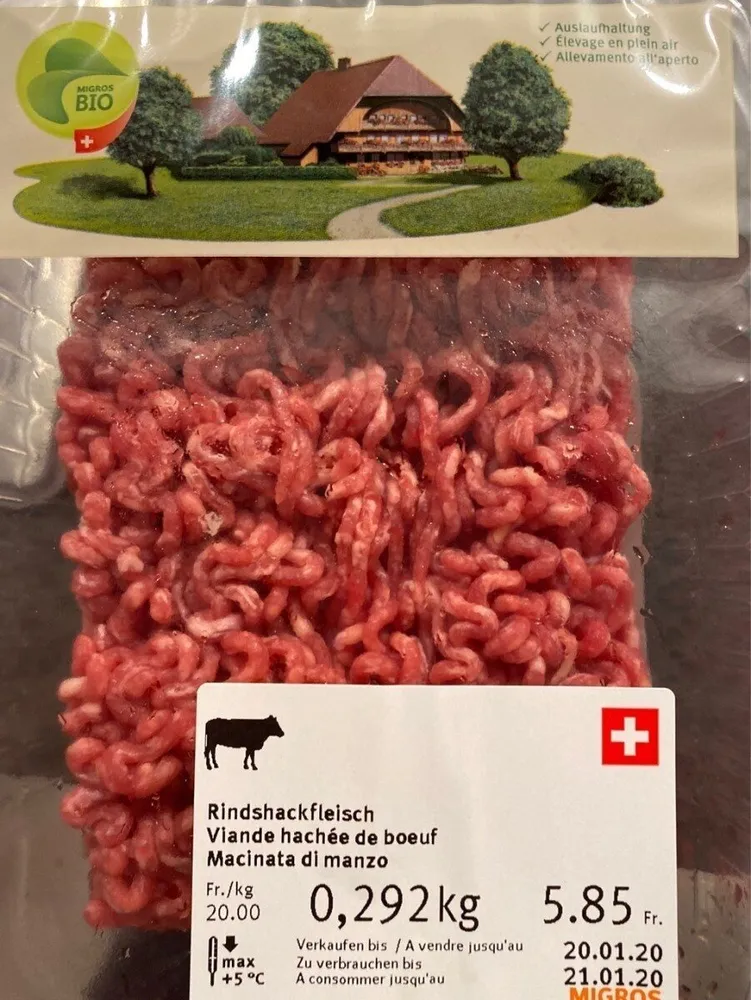 Viande hachée de boeuf