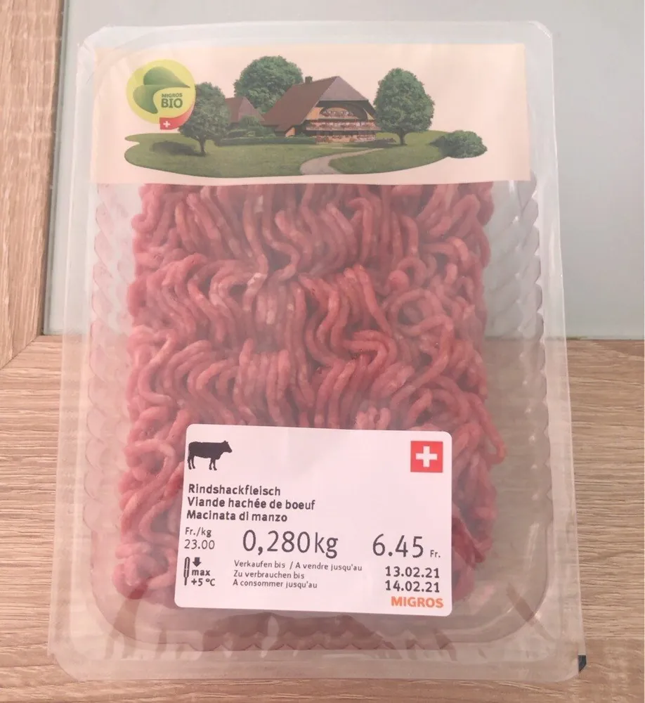 Viande hachée de boeuf