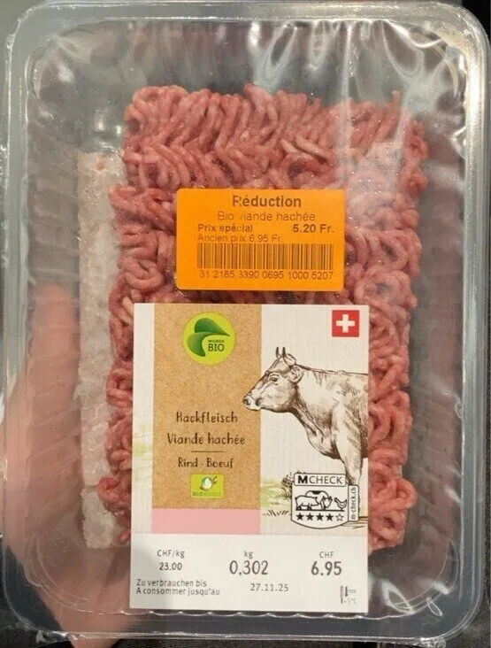 BIO Hackfleisch Rind