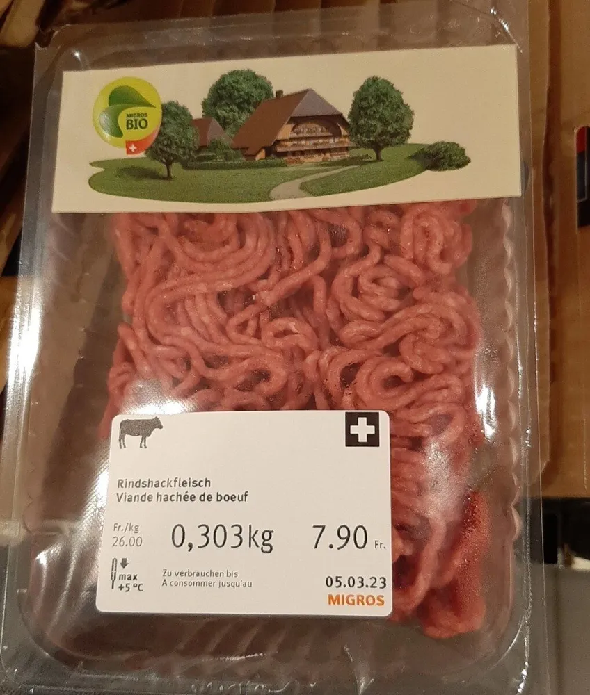 Carne macinata manzo