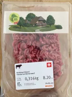 Viande hachée de boeuf bio