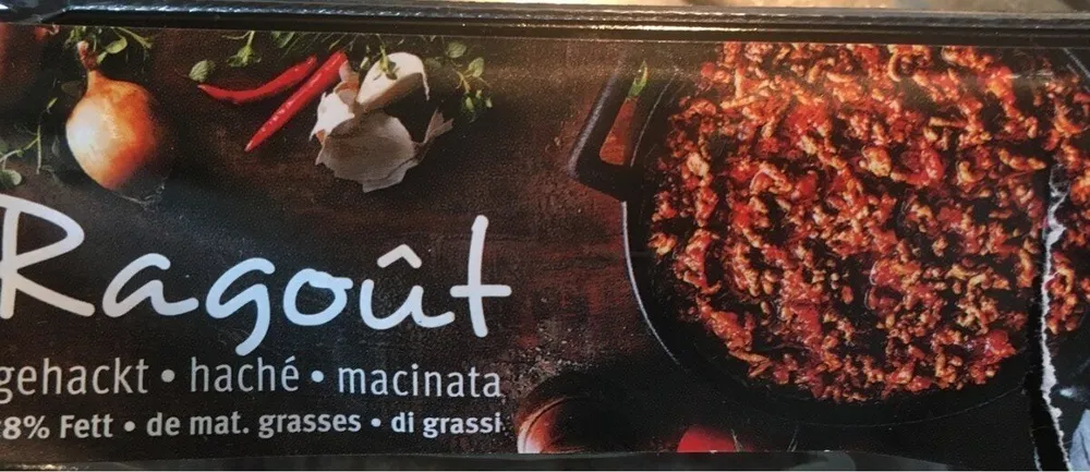 Viande haché de ragout de boeuf
