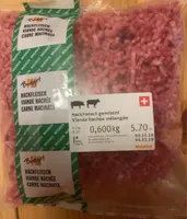 Viande hachée mélangée