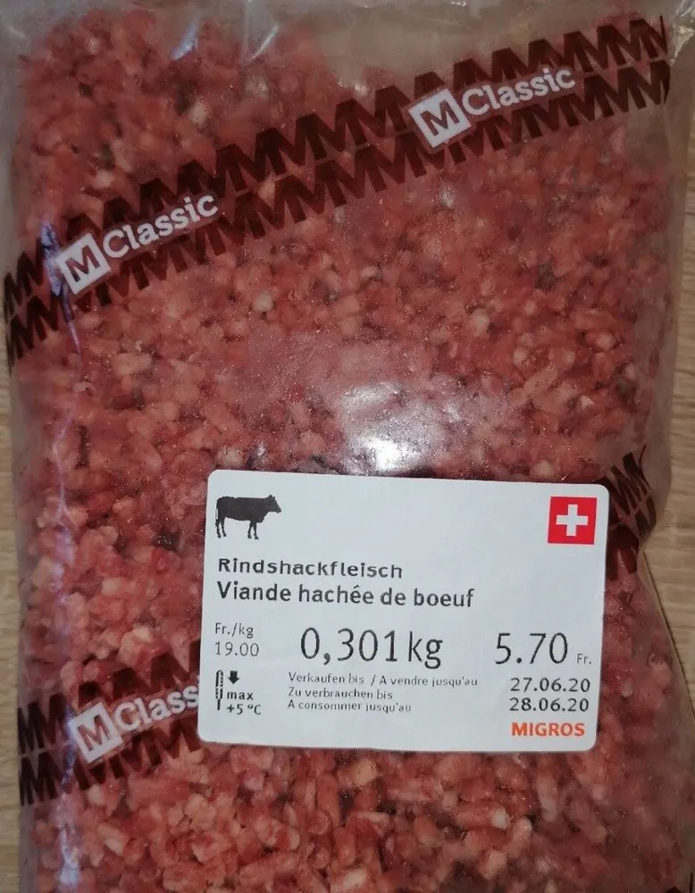 Viande hachée de bœuf