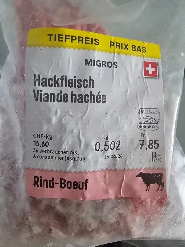 Rind Hackfleisch