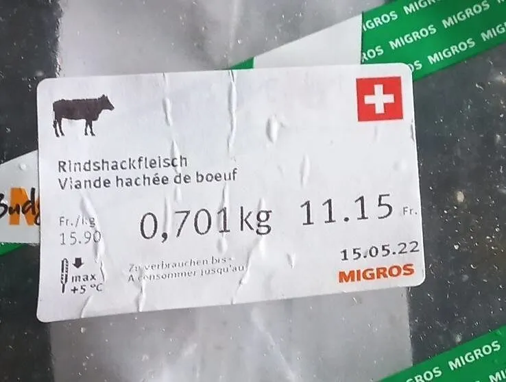 Viande hachée