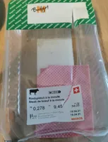 Steak de bœuf à la minute