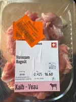 Kalb Voressen Ragout