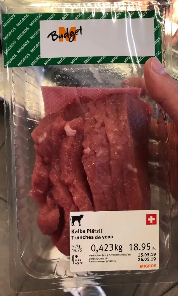 Tranche de veau