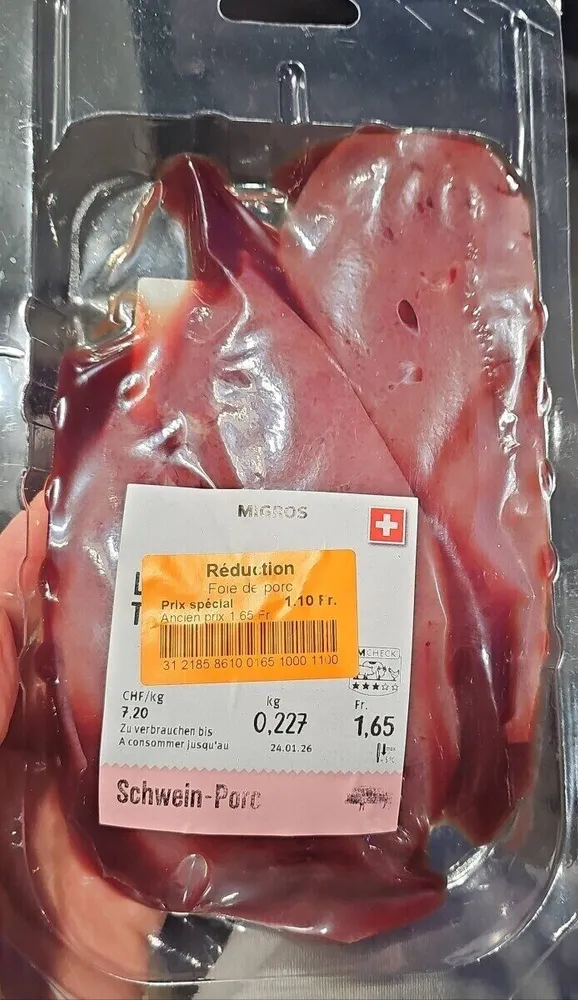 Foie de porc