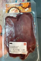 Tranches de fois de porc