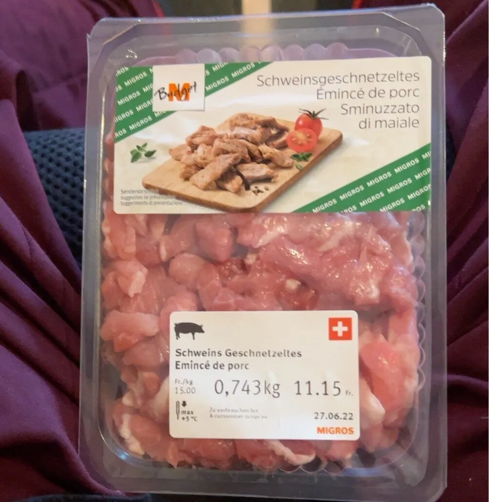 Schweinsgeschnetzeltes