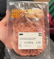 Viande hachée de porc