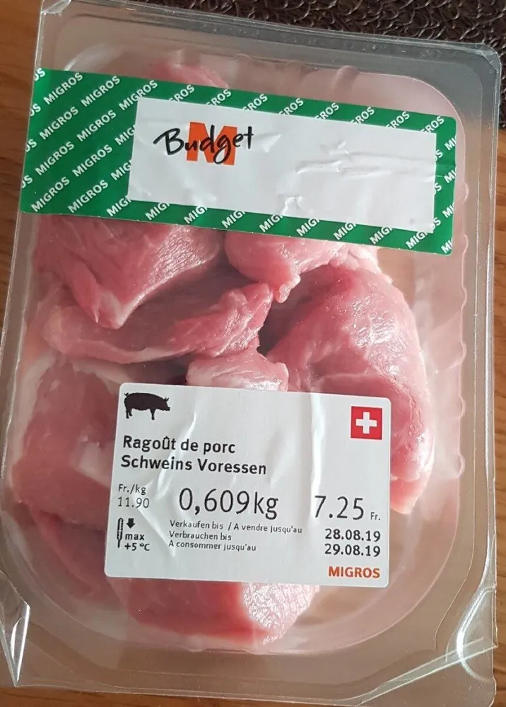 Ragoût de porc