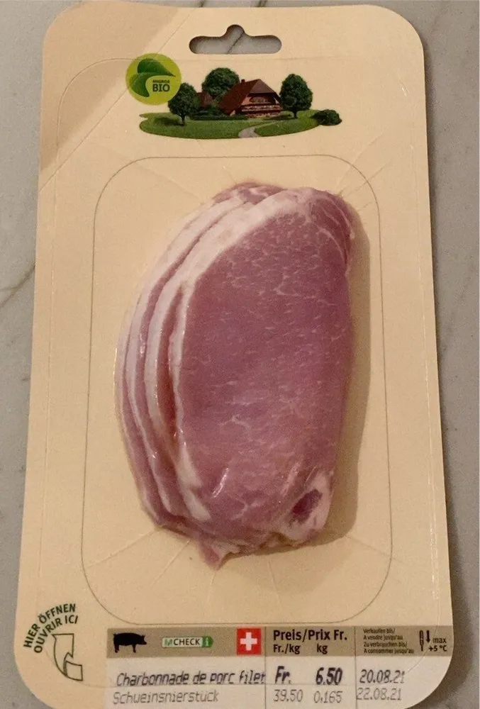 carbonnade de porc filet