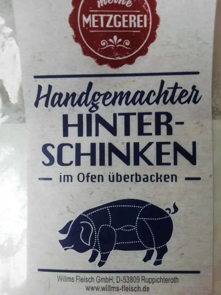 Handgemachter Hinterschinken