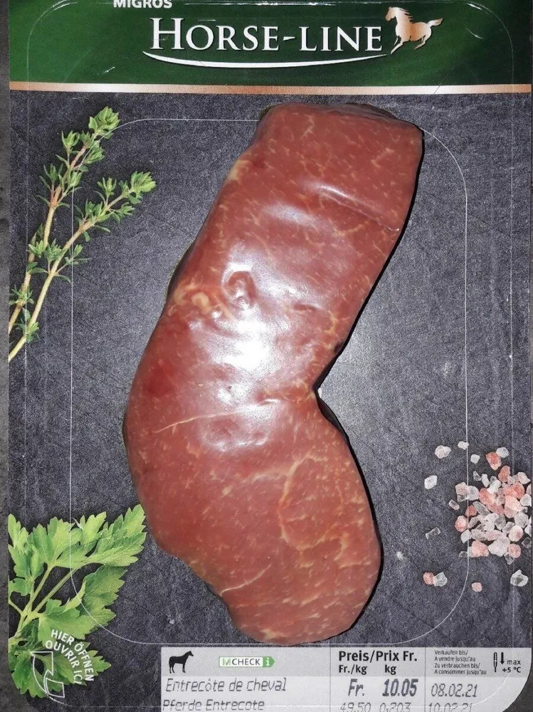 Entrecôte de cheval
