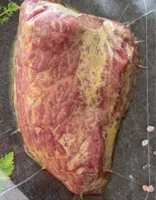 Pferd Steak Knoblauch