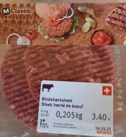 Rindshacksteak