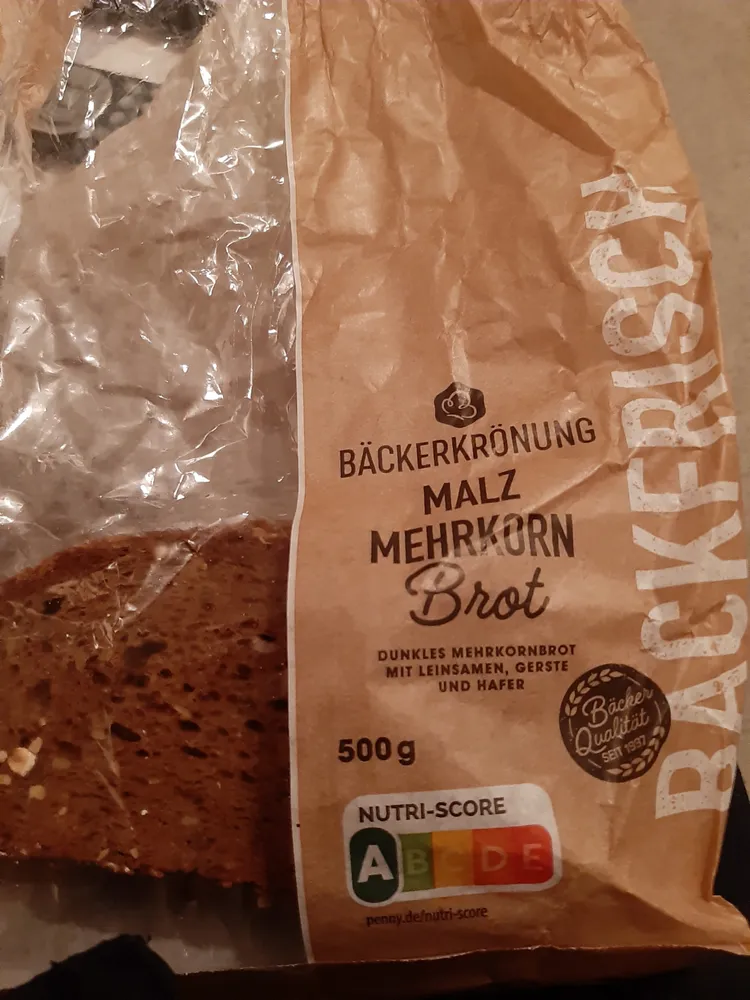Malz-Mehrkorn Brot