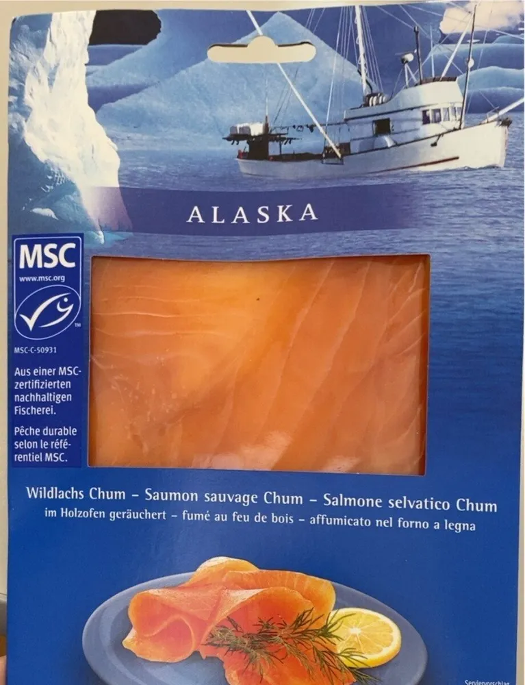 Alaska salmone