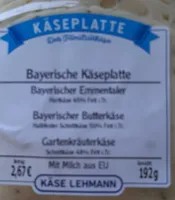 Bayerische Käseplatte