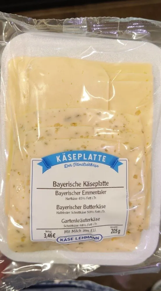 Bayrische Käseplatte