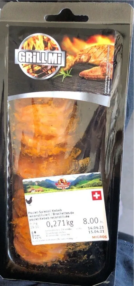 Poulet Kebab