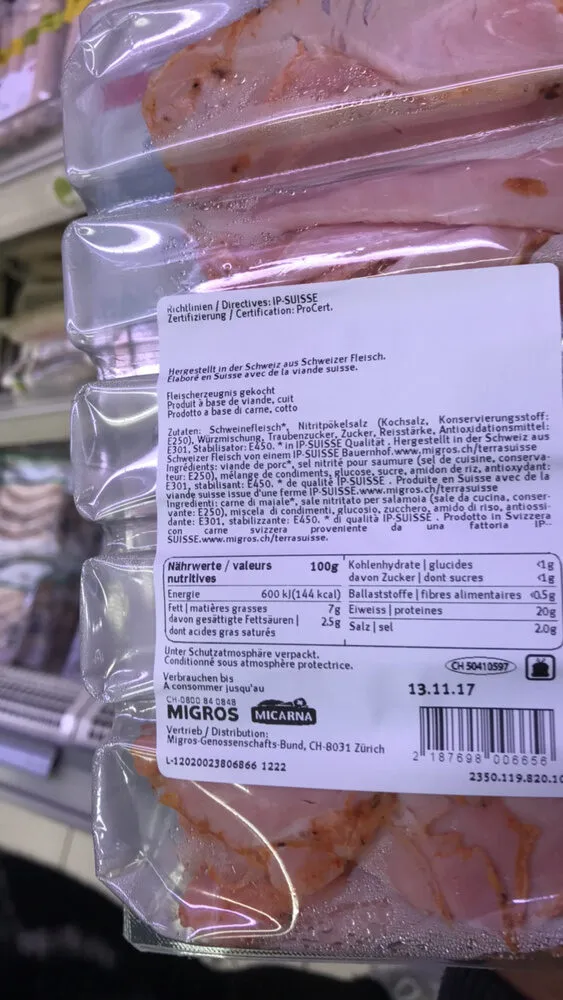 Filet de porc, cuit