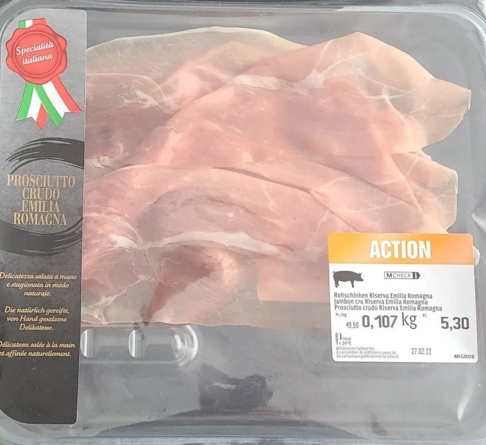 Rohschinken Riserva Emilia Romagna