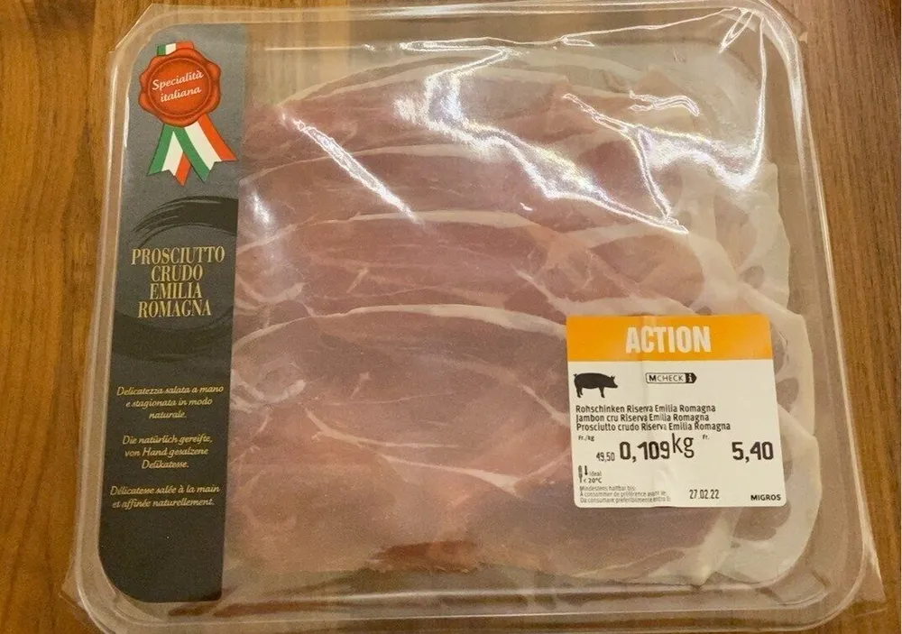 Rohschinken Riserva Emilia Romagna
