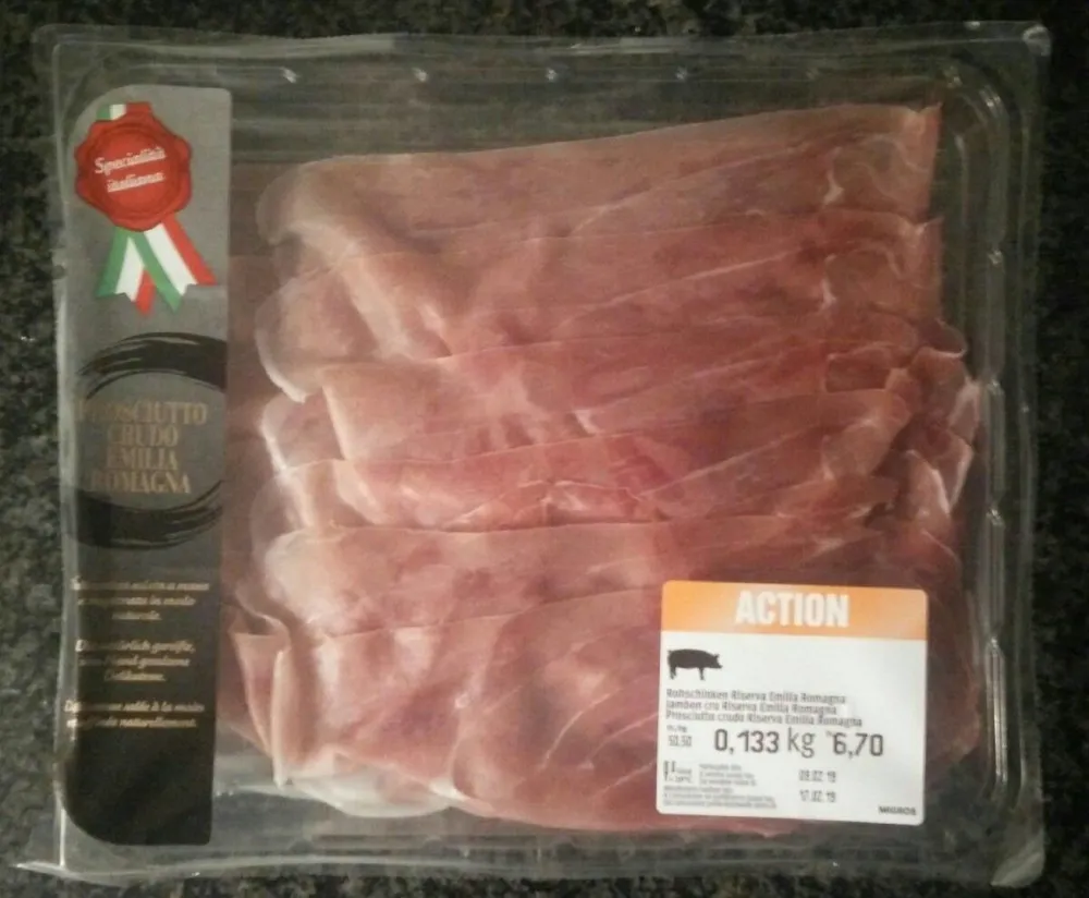 Rohschinken Emilia Romagna, Riserva