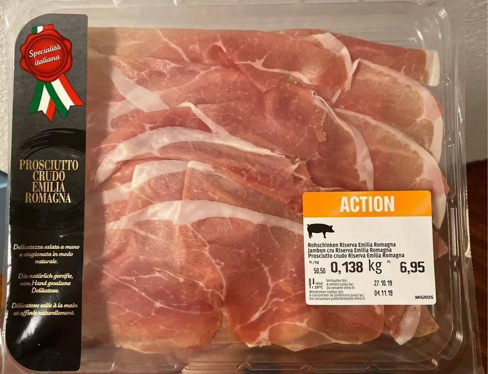 Jambon cru Riserva Emilia Romagna