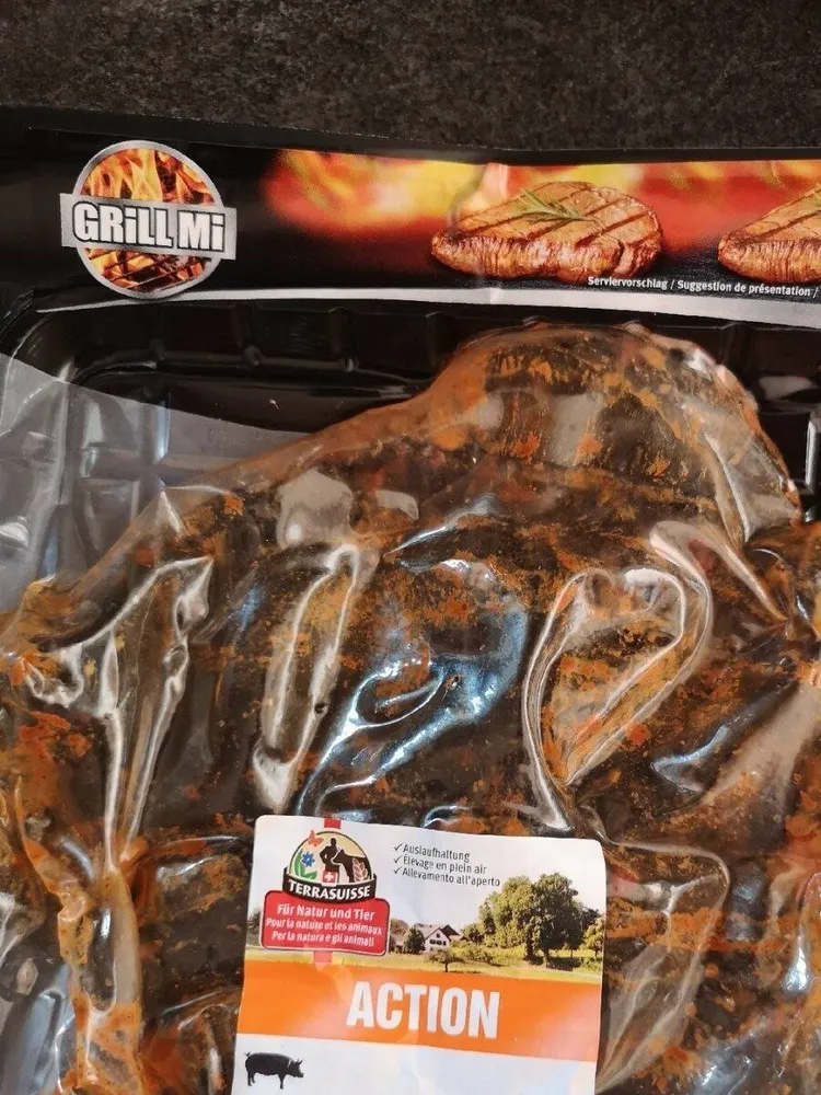 Tranche quasi de porc marinées