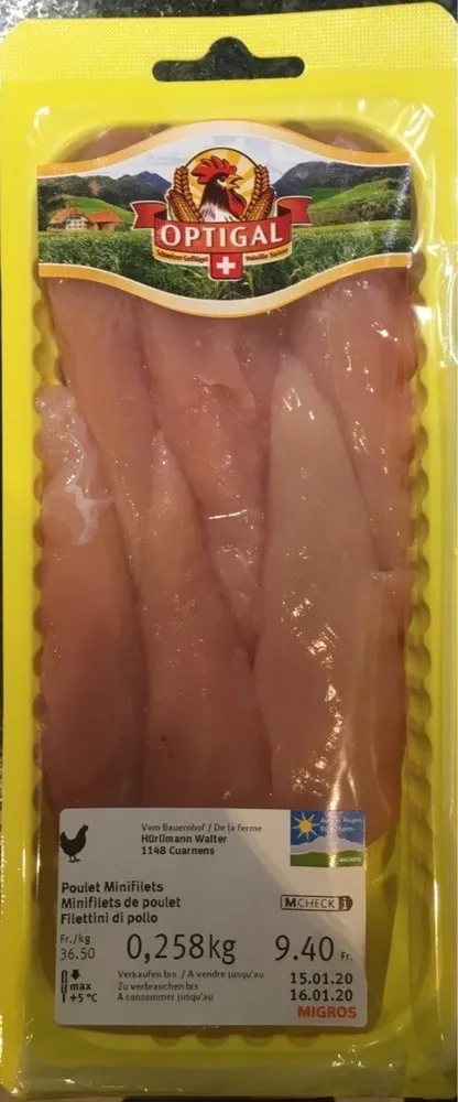 Minifilets de poulet