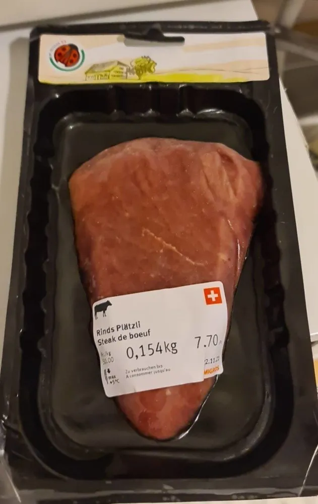 Steak de bœuf