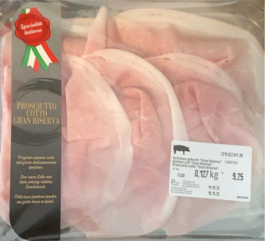 Prosciutto cotto