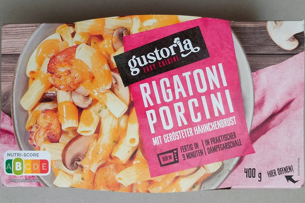 Rigatoni Porcini