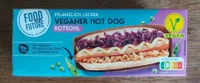 Veganer Hot Dog Rotkohl