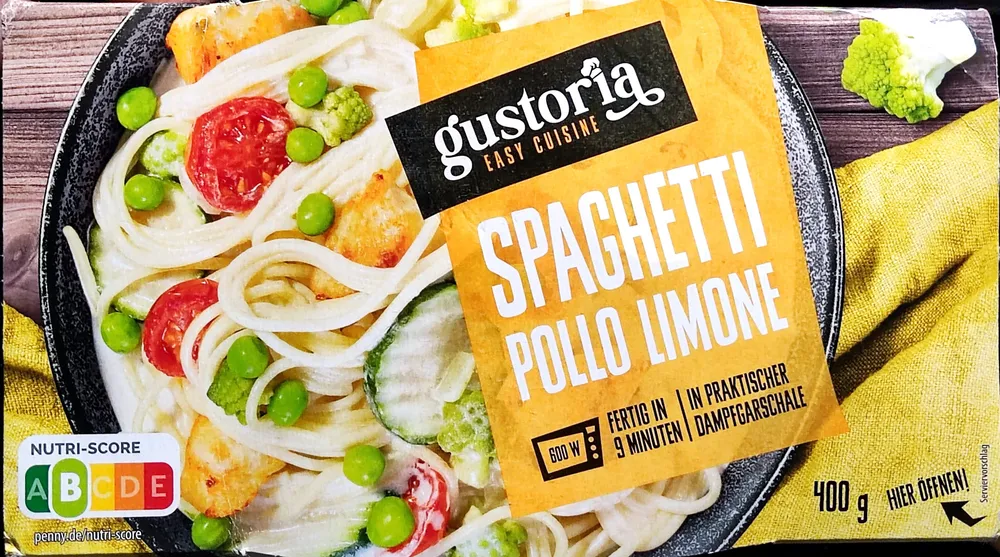 Spaghetti Pollo Limone