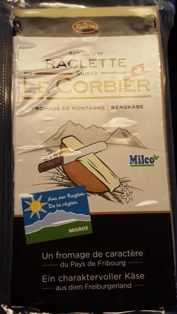Le Corbier Fromage raclette de montagne