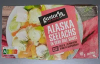 Alaska-Seelachs in Senf-Dill-Sauce