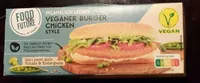 Veganer Burger Chicken Style