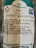 Saucisses fumées BBC