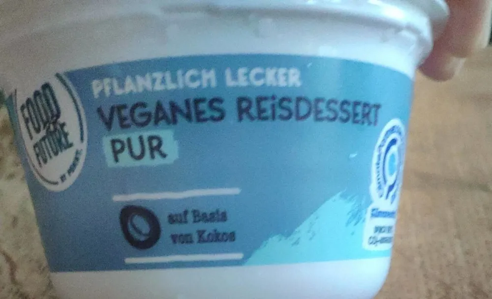 Veganes Reisdessert