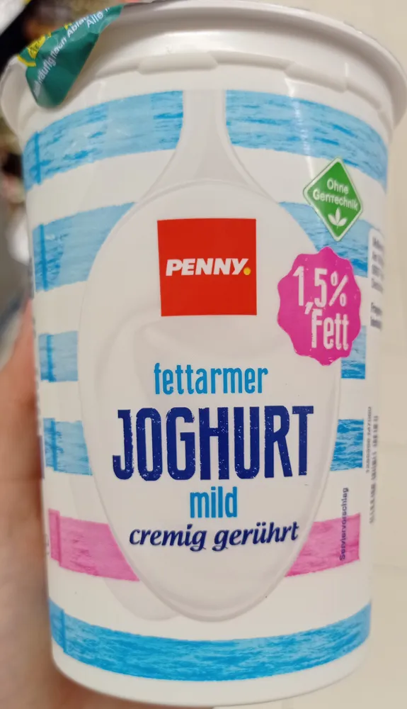 Fettarmer Joghurt 1,5 % Fett
